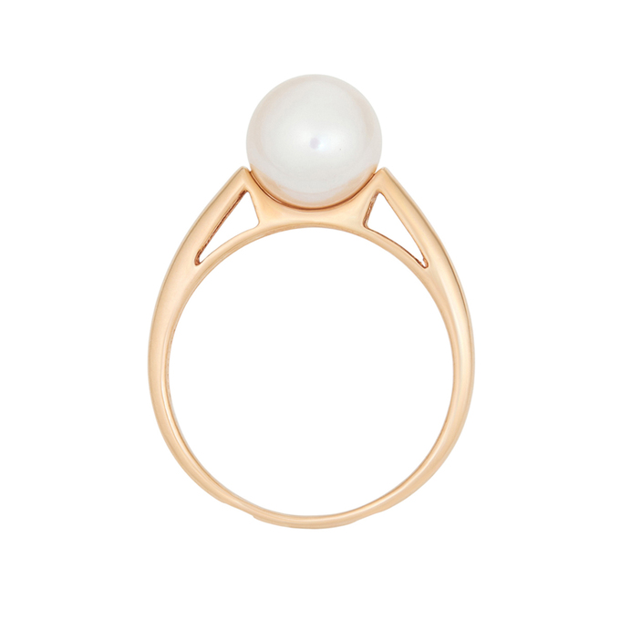 Кольцо из золота 585 пробы c культивированным жемчугом, Л 1615 7141 за 28800