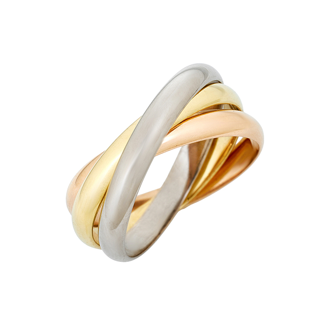 Кольцо Cartier Trinity, Л 2508 6801 за 135000