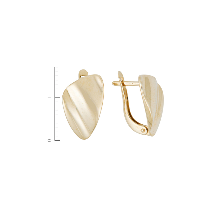 Серьги из золота 585 пробы