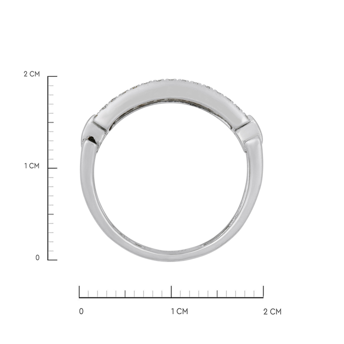 Кольцо из золота 585 пробы c бриллиантами, Л 3306 3634 за 55200