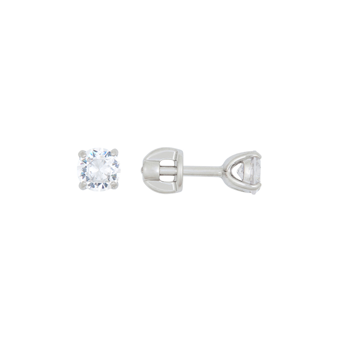 Серьги из золота 585 пробы c фианитами, Л 3506 8200 за 14400