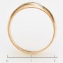 Кольцо из комбинированного золота 585 пробы c 3 бриллиантами Л25075695 фото 4