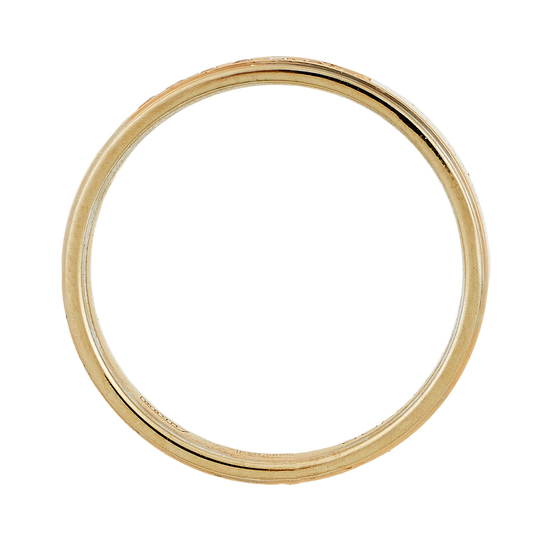 Кольцо из комбинированного золота 585 пробы c фианитами, Л46081999 за 13320
