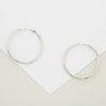 Серьги из белого золота 585 пробы