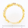 Кольцо из желтого золота 750 пробы c 8 бриллиантами Л30117548 фото 4