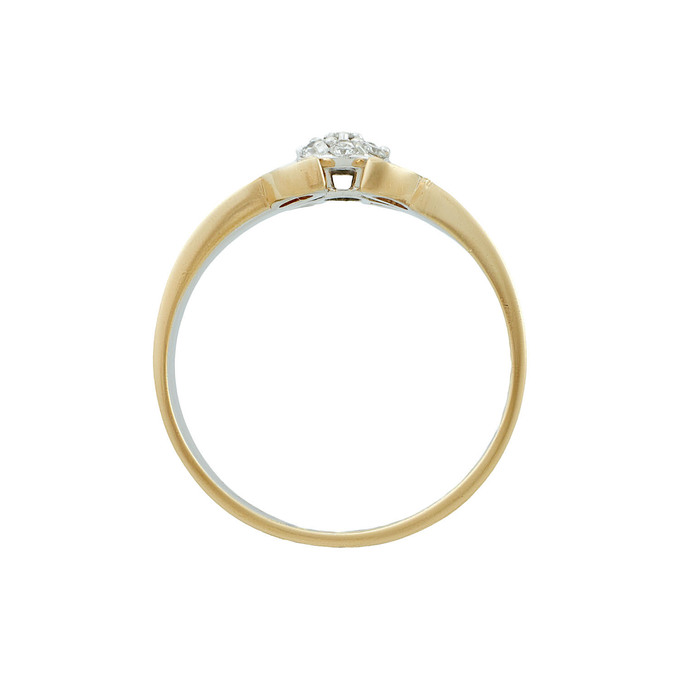 Кольцо из золота 585 пробы c бриллиантами, Л 2812 2563 за 53600