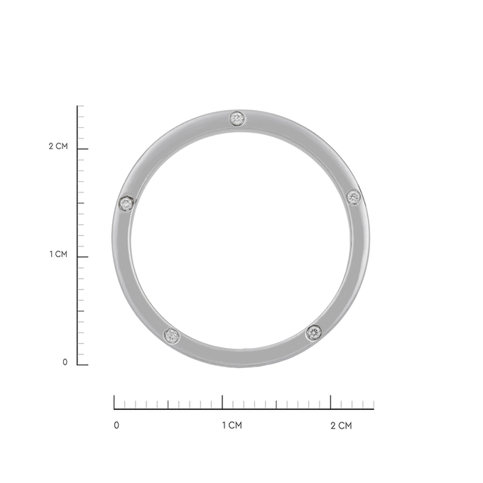 Кольцо из золота 585 пробы c бриллиантами, Л 0911 3363 за 70500