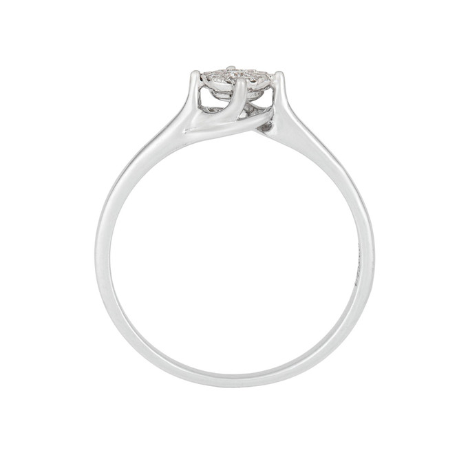 Кольцо из золота 585 пробы c бриллиантами, Л 4508 4485 за 24600