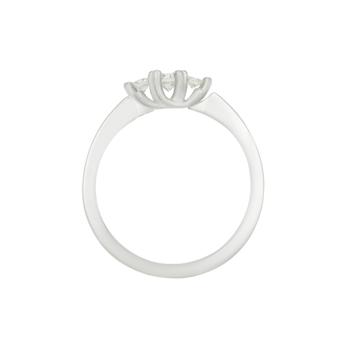 Кольцо из золота 750 пробы c бриллиантами, Л 4605 9736 за 62000