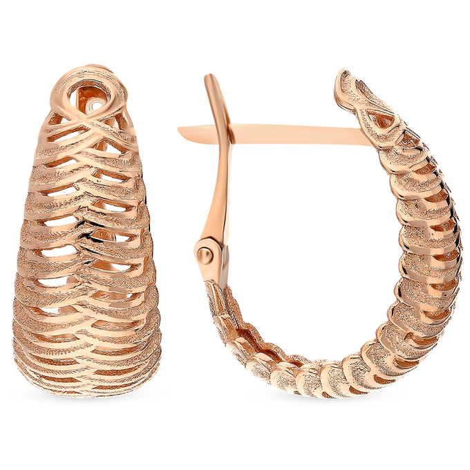 Серьги из золота 585 пробы
