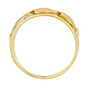 Кольцо из комбинированного золота 585 пробы Л18111711 фото 3