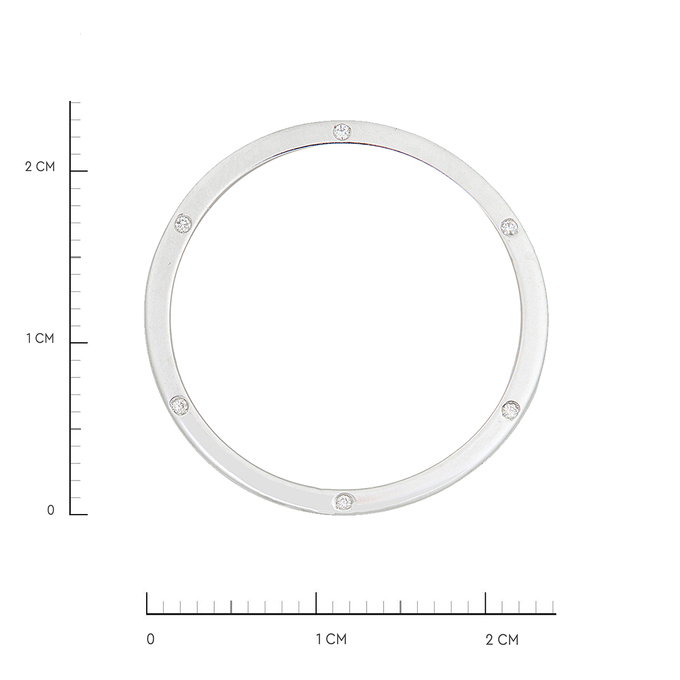 Кольцо из золота 585 пробы c бриллиантами, Л 3507 1330 за 69520