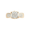 Кольцо из золота 585 пробы с бриллиантами