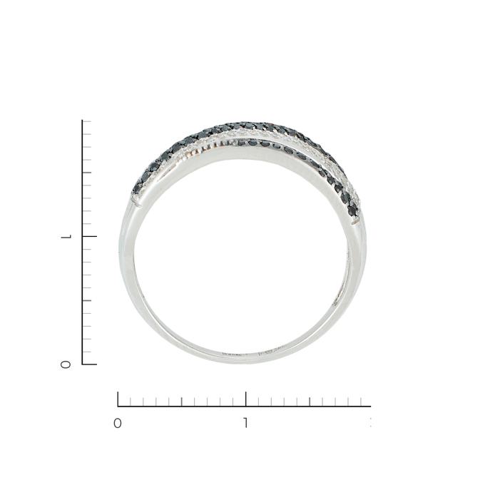Кольцо из золота 585 пробы c 123 бриллиантами, Л 2810 4328 за 28740
