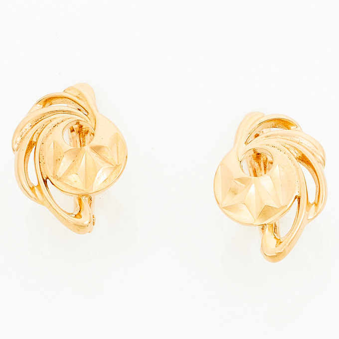 Серьги из золота 585 пробы
