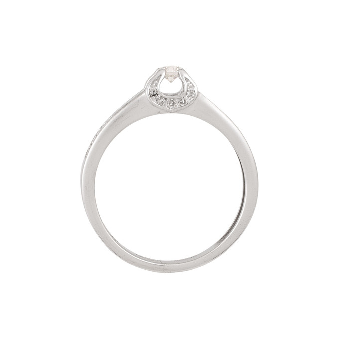 Кольцо из золота 585 пробы c бриллиантами, Л 1812 0442 за 43200