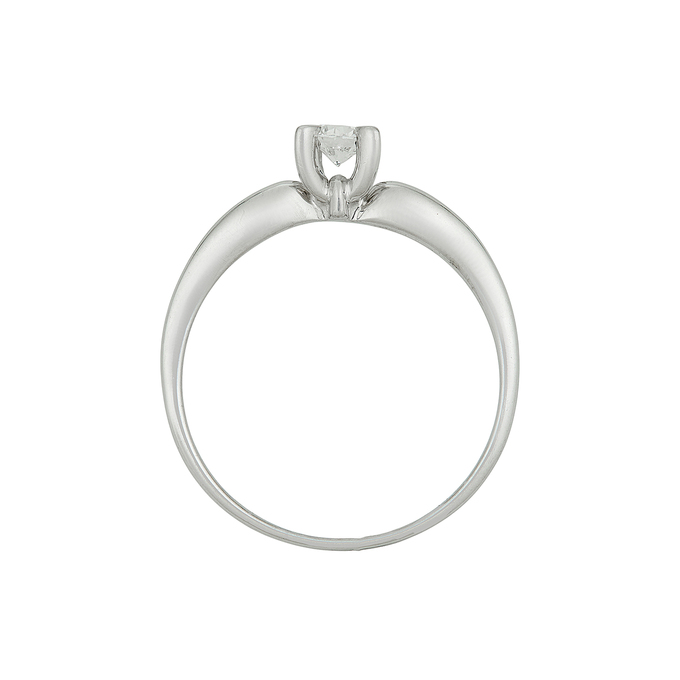 Кольцо из золота 585 пробы c бриллиантом, Л 3911 3931 за 60000