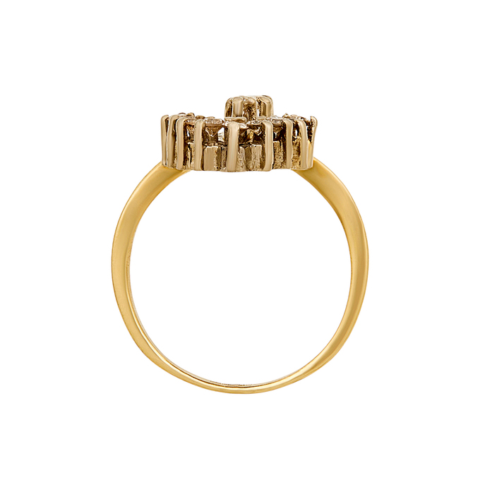 Кольцо из золота 585 пробы c бриллиантами, Л 3009 5153 за 76400