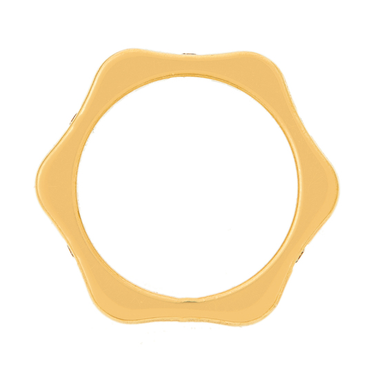 Кольцо из желтого золота 750 пробы c 6 бриллиантами, Л28092331 за 135000