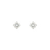 Серьги из золота 585 пробы c бриллиантами
