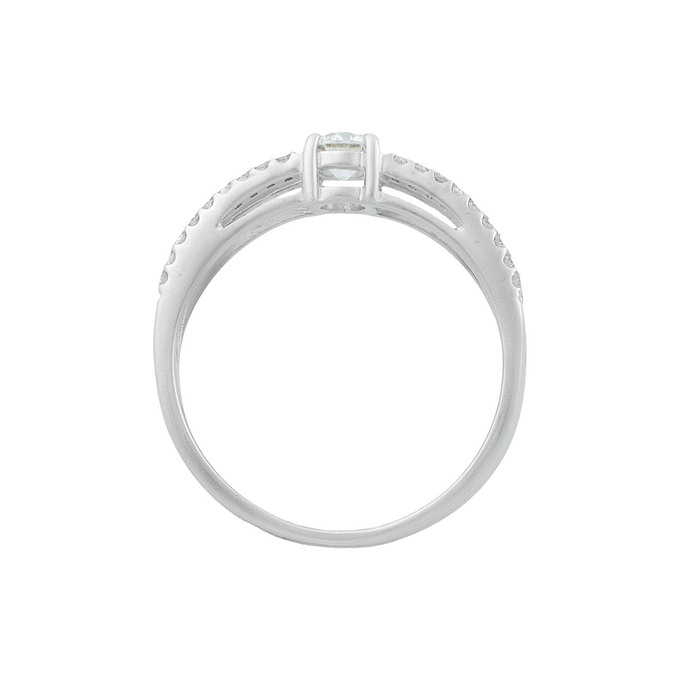 Кольцо из золота 585 пробы c бриллиантами, Л 0911 3519 за 46800