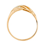 Кольцо из комбинированного золота 585 пробы Л58042175 фото 3