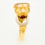 Кольцо из комбинированного золота 585 пробы Л11137041 фото 5