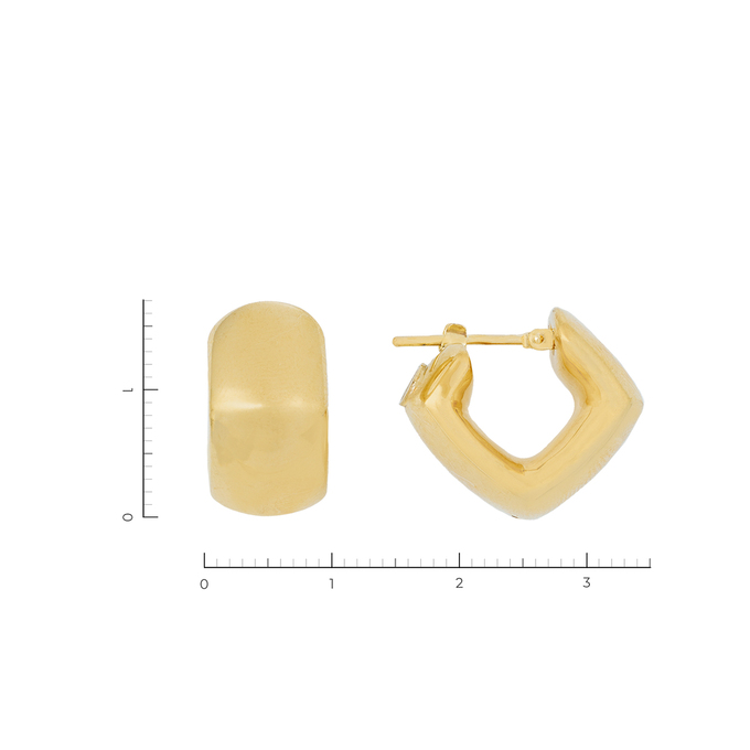 Серьги из золота 585 пробы