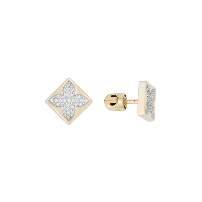 Серьги из золота 585 пробы c фианитами, К 0000 2426 за 28900