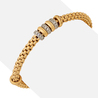 Браслет из золота 750 пробы c бриллиантами