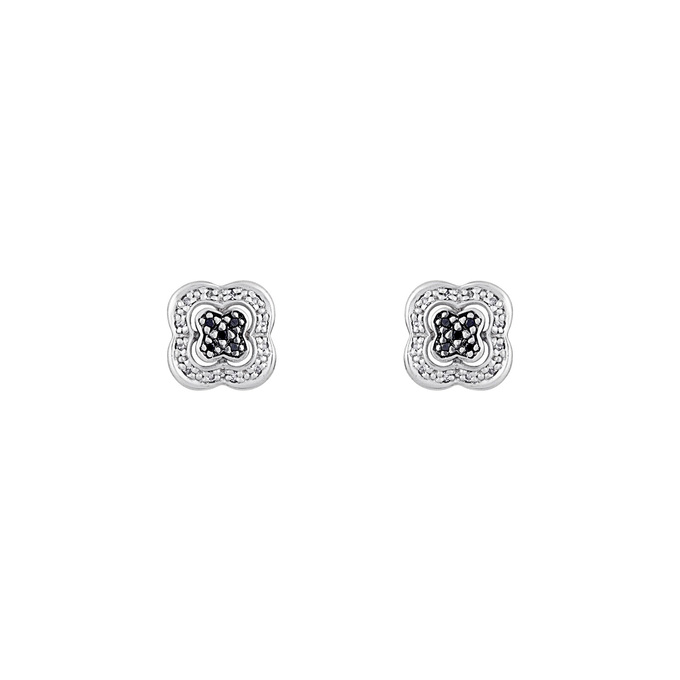 Серьги из золота 585 пробы с бриллиантами, Ц О007 3445 за 24000