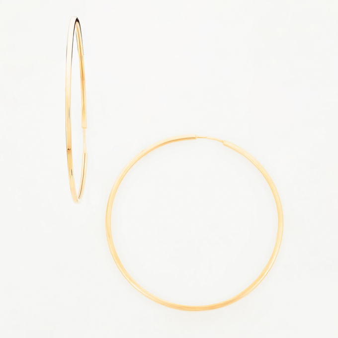 Серьги из красного золота 585 пробы