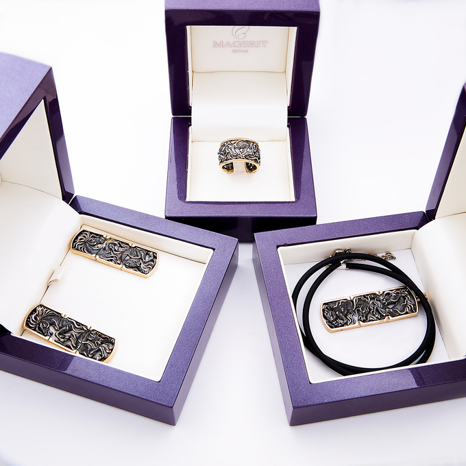 Серьги из золота 750 пробы