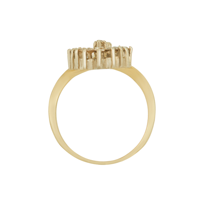 Кольцо из золота 585 пробы c бриллиантами, Л 3009 5153 за 76400