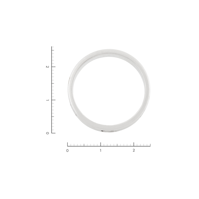 Кольцо из белого золота 750 пробы, Л 2809 6730 за 99500