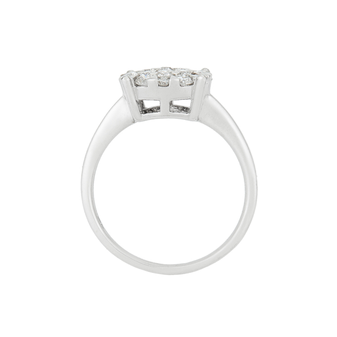 Кольцо из золота 585 пробы c бриллиантами, Л 3014 5742 за 68800