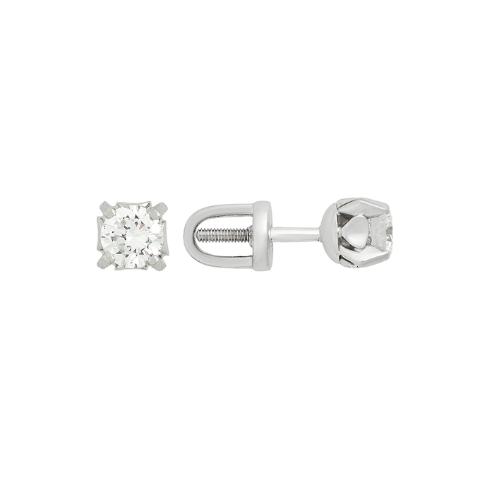Серьги из золота 585 пробы c бриллиантами, К 0000 4229 за 195000