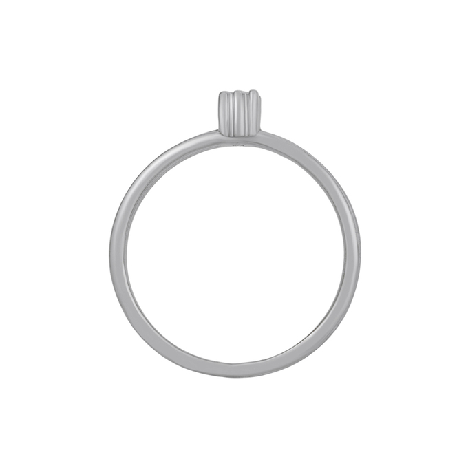 Кольцо из золота 585 пробы c бриллиантом, Л 2316 6613 за 43600