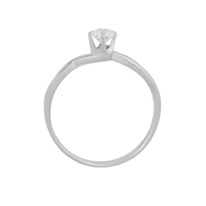 Кольцо из золота 750 пробы c бриллиантом, Л 1207 0597 за 58900