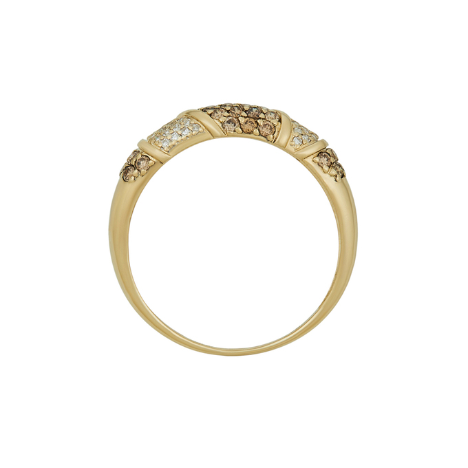 Кольцо из золота 585 пробы c бриллиантами, Л 4107 4477 за 25520