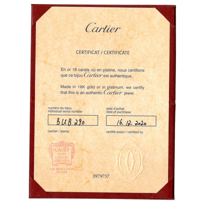 Кольцо Cartier Trinity, Л 2811 9426 за 180000