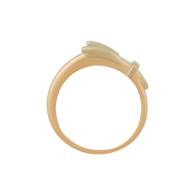 Кольцо из золота 585 пробы c бриллиантом, Л 4702 5845 за 76400