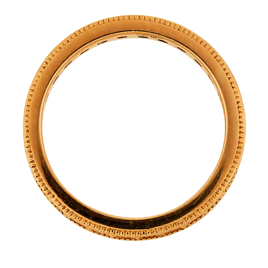 Кольцо из красного золота 585 пробы c 30 бриллиантами, Л28088541 за 55000