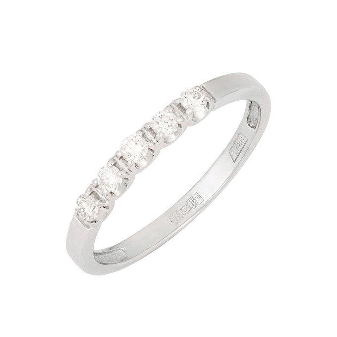 Кольцо из золота 585 пробы c бриллиантами, Л 7302 8200 за 22800