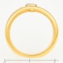 Кольцо из желтого золота 750 пробы c 13 бриллиантами Л76006578 фото 4