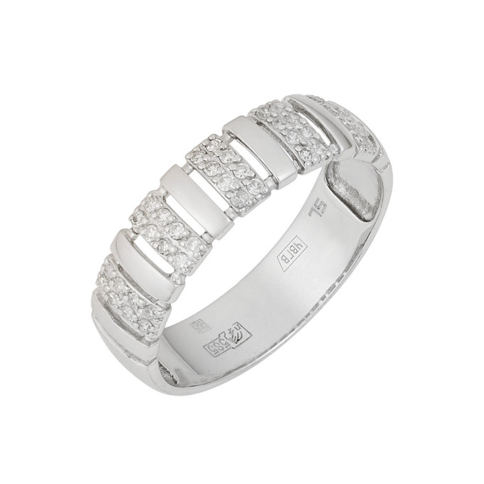 Кольцо из золота 585 пробы c бриллиантами, Л 6602 7043 за 28800