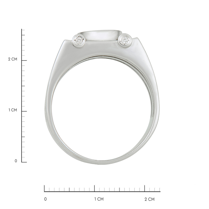 Кольцо из золота 585 пробы c бриллиантами, Л 7601 6816 за 218330