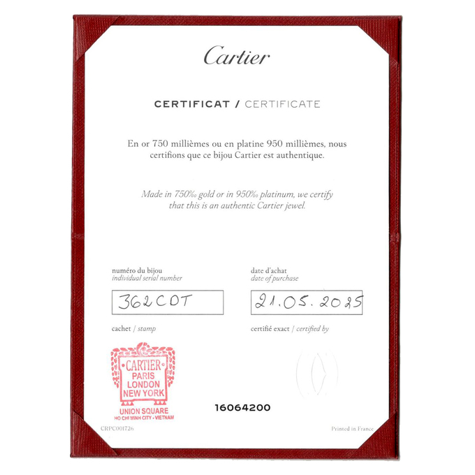 Колье Cartier Love, Л 2811 8744 за 185000