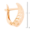 Серьги из красного золота 585 пробы