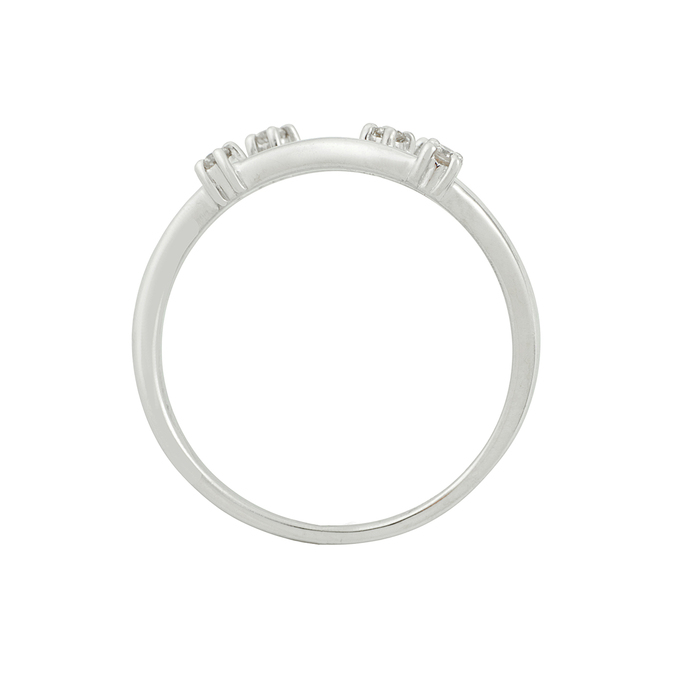 Кольцо из золота 585 пробы c бриллиантами, Л 1208 5001 за 37520